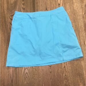 Adidas Womens Climacool Tennis Golf Mini Skirt A-Line Stretch Lined Aqua Size 6